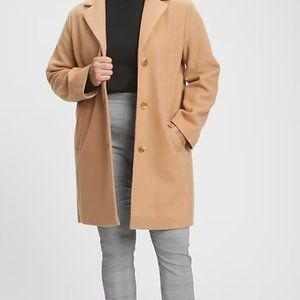 Gap Double Faced Top Coat Camel M
